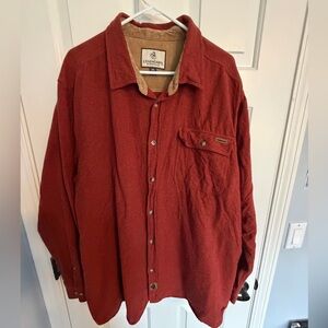 Legendary Whitetails Men's Rust Flannel Shirt